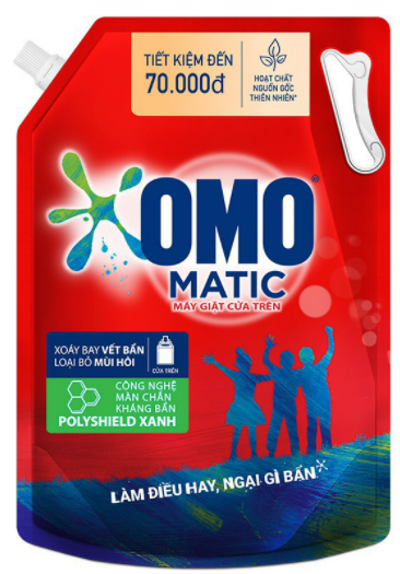 17621 NƯỚC GIẶT OMO MATIC 3L