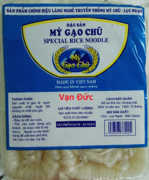 1821 MỲ GẠO CHŨ LỤC NGẠN 1KG