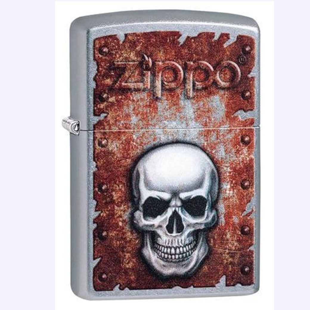 Bật lửa ZIPPO RUSTED SKULL LUGHTERS mã ZP903003