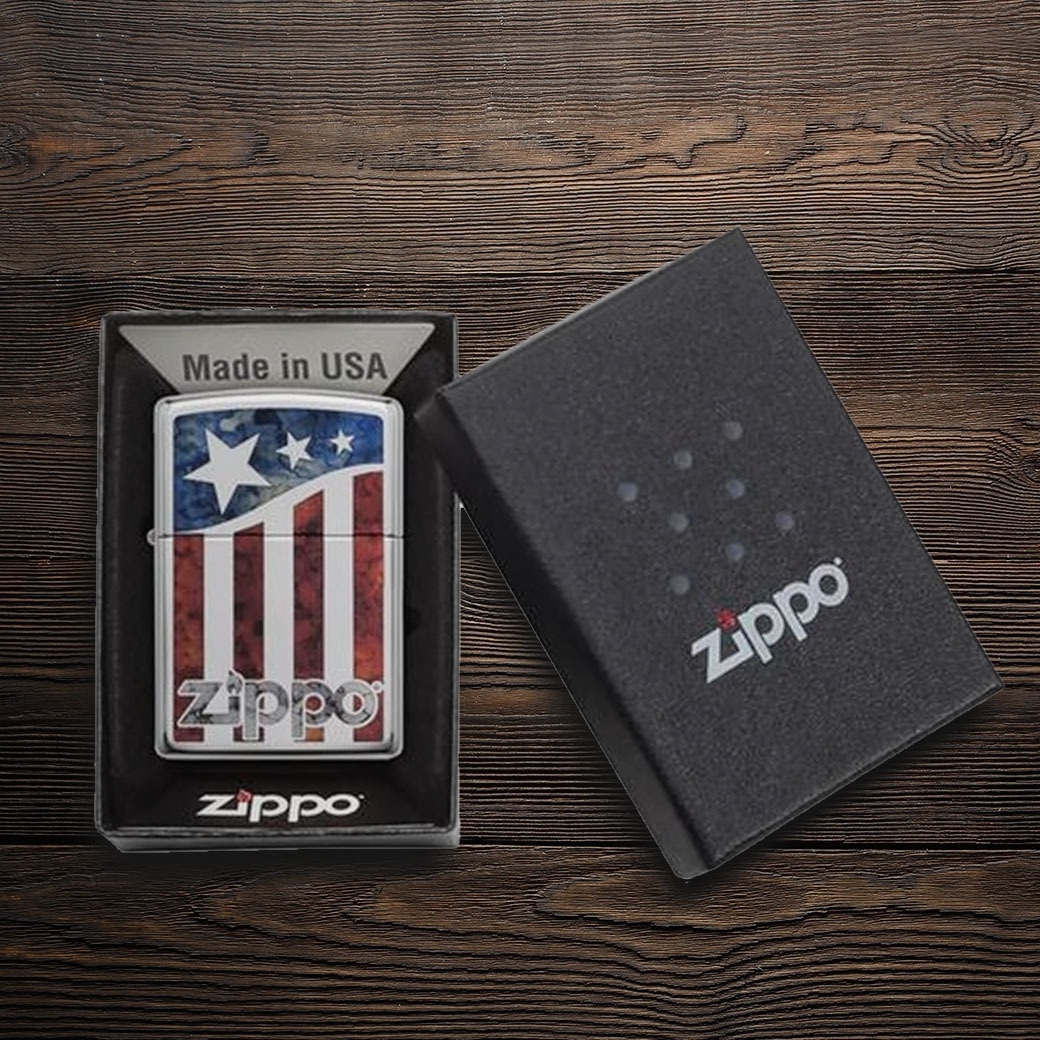 Bật lửa ZIPPO US FLAG mã ZP903004