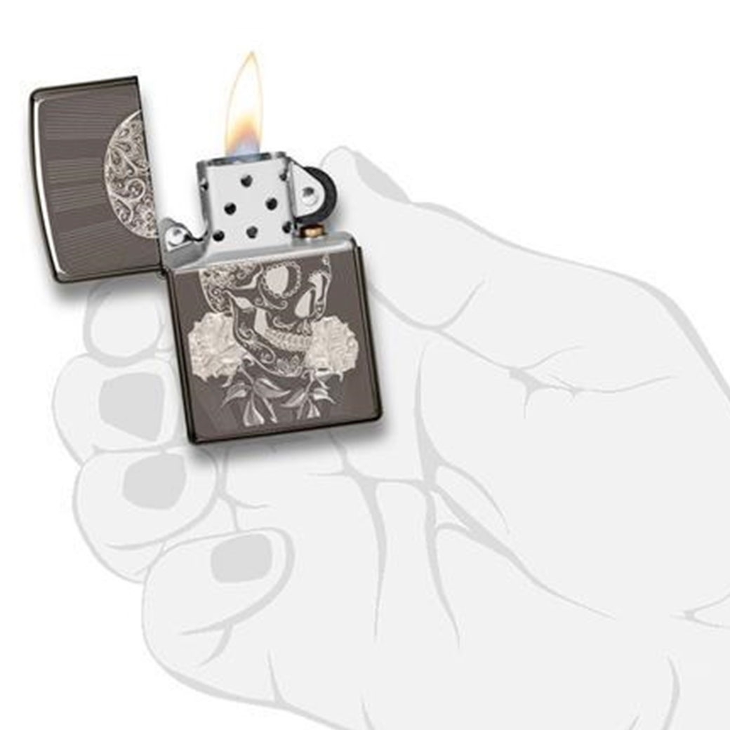 Bật lửa ZIPPO FANCY SKULL mã ZP903006