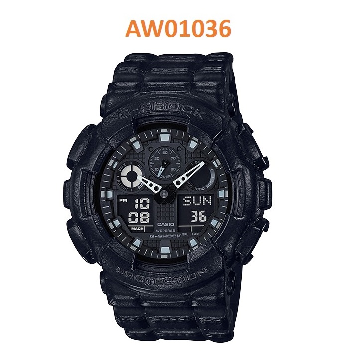 CASIO DIGITAL G-SHOCK GA-100BT-1A mã AW01036