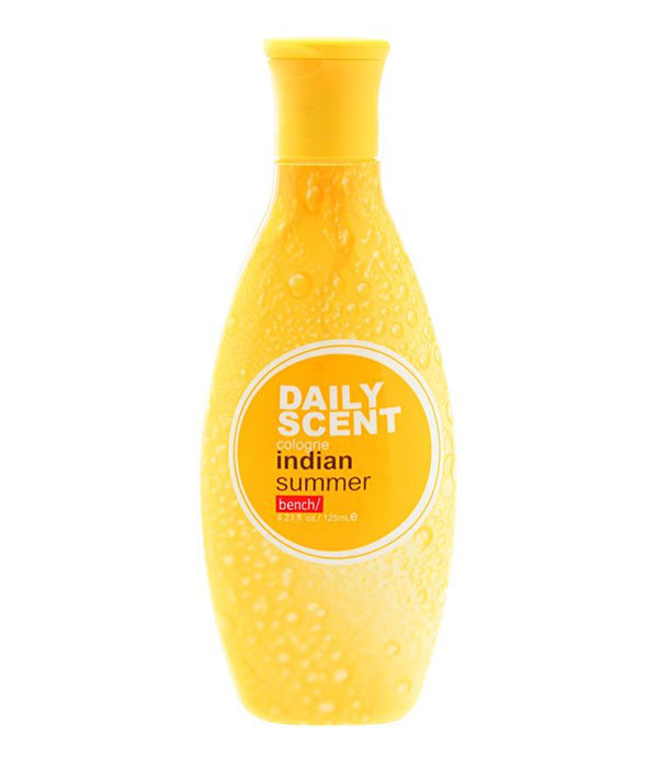 NƯỚC HOA SCENT MÙA HÈ INDIAN BENCH DAILY SCENT COLOGNE INDIAN SUMMER YELLOW 125ml