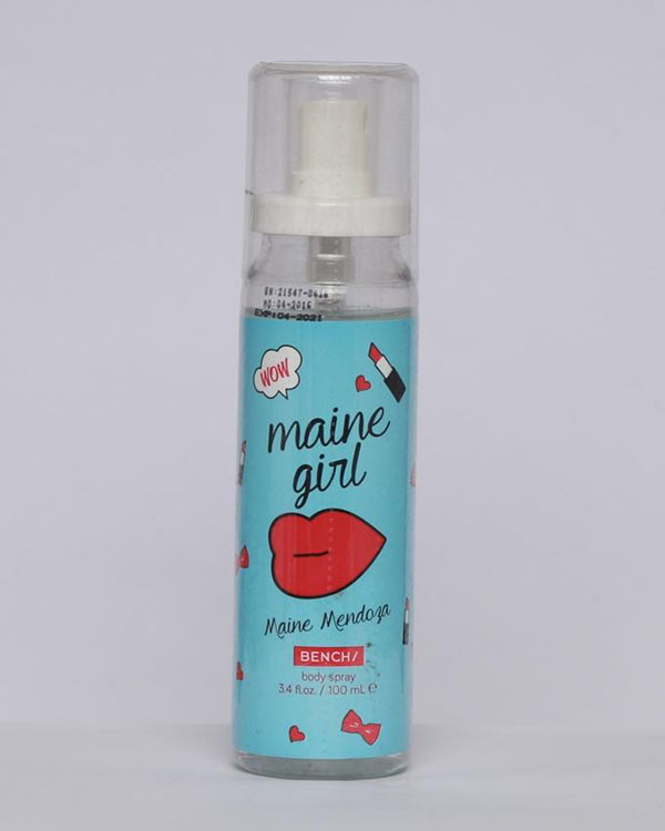 XỊT KHỬ MÙI BENCH MAINE MENDOZA BODY SPRAY MAINE GIRL (S.O) 100ml