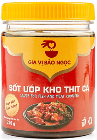 2537 XỐT UỚP KHO THỊT CÁ 200G