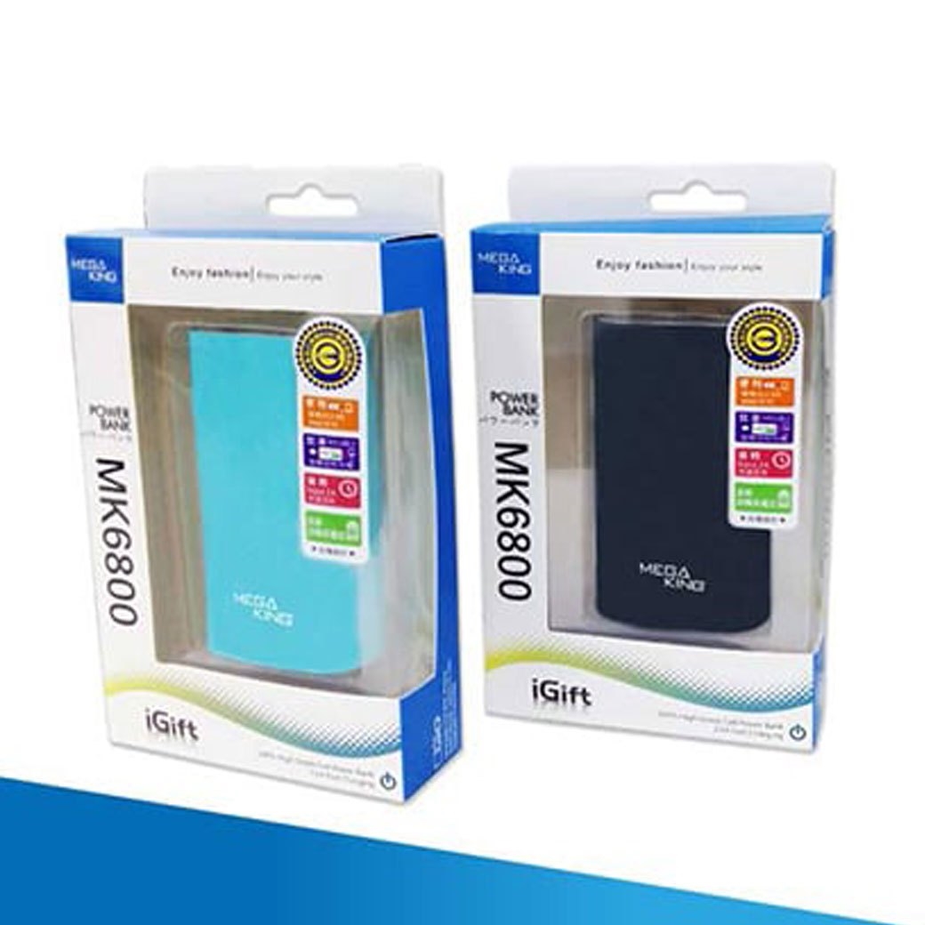 Sạc dự phòng MEGA KING 6800 IGIFT 4100 mAh mã AG808017