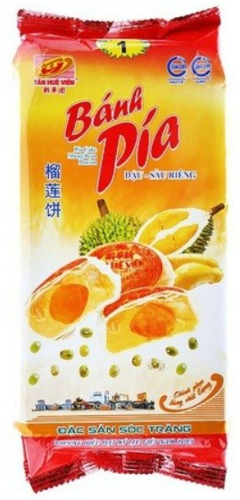 4051 BÁNH PÍA ĐẬU SẦU RIÊNG TÂN HUỆ VIÊN 280G