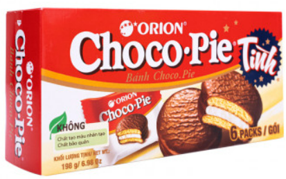 4201 BÁNH ORION CHOCOPIE HỘP 198G 6 CÁI