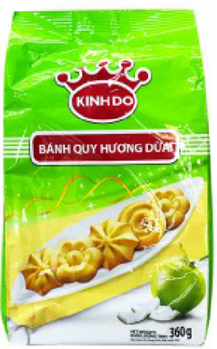 4441 BÁNH QUY HƯƠNG DỪA KINH ĐÔ 360G