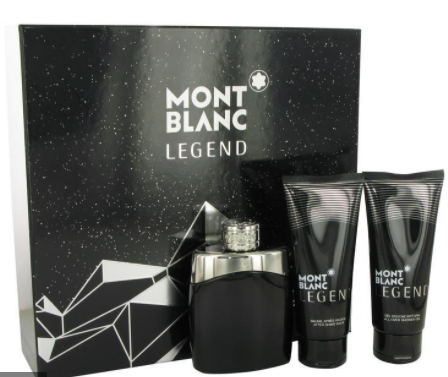 Nước Hoa Gift Set Montblanc Legend EDT 3pcs Men (EDT 100ml + AS 100ml + SG 100ml)