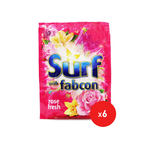 BỘT GIẶT SURF HƯƠNG HOA HỒNG SURF DETERGENT POWDER WITH FABCON ROSE FRESH 57g