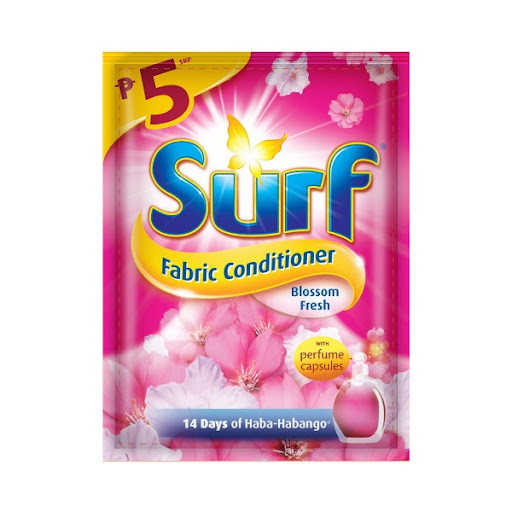 BỘT GIẶT SURF HƯƠNG HOA MỚI SURF DETERGENT POWDER WITH FABRIC CONDITIONER BLOSSOM FRESH NEW 74g