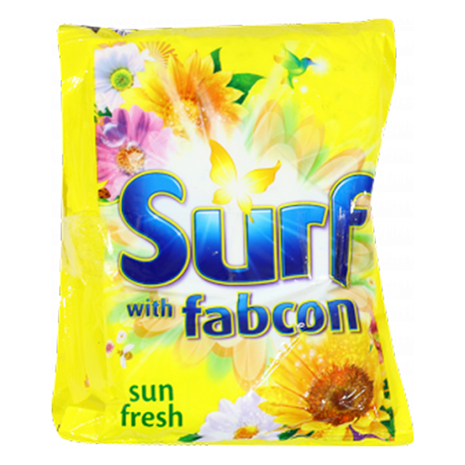 BỘT GIẶT SURF MẶT TRỜI MỚI SURF DETERGENT POWDER WITH FABCON SUN FRESH NEW 61g