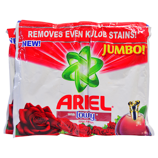 BỘT GIẶT VỚI NƯỚC XẢ DOWNY ARIEL DETERGENT POWDER WITH DOWNY FLORAL PASSION NEW 66g