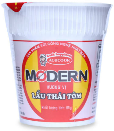 MÌ ACECOOK MODERN HƯƠNG VỊ LẨU THÁI TÔM