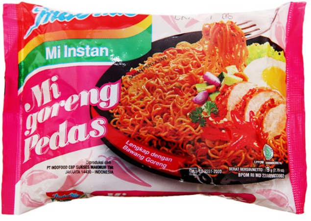 MÌ INDO GORENG PEDAS 80G