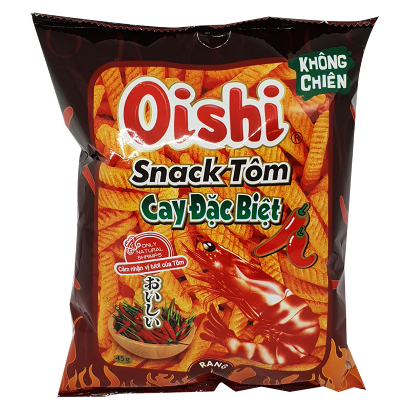 0152 OISHI TÔM CAY ĐẶC BIỆT GÓI 42G