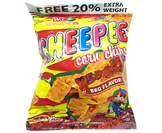 P4830 CHEEPEE CORN CHIPS 120G