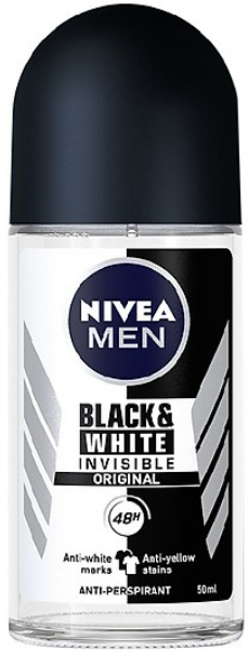 P8132 LĂN KHỬ MÙI NIVEA MEN BLACK&WHITE 50ML