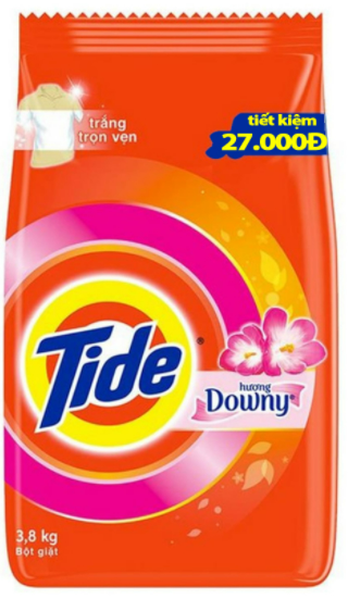 0094 BỘT GIẶT TIDE HƯƠNG DOWNY 3.8KG