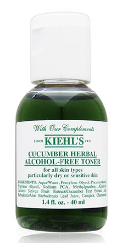 Toner Dưa Leo Kiehl’s Cucumber Herbal Alcohol-Free 40ml