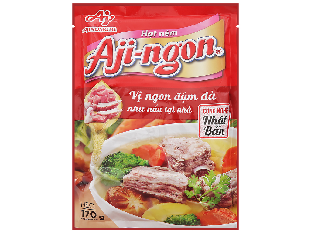 0873 HẠT NÊM VỊ HEO AJI-NGON 170G