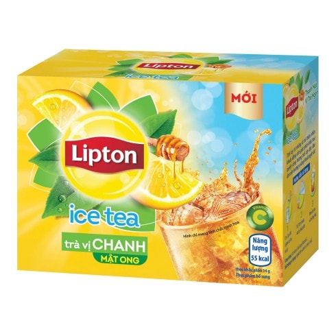 0916 TRÀ LIPTON ICE TEA VỊ CHANH MẬT ONG 224G