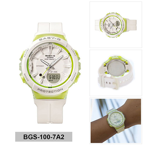 CASIO DIGITAL BABY-G BGS-100-7A2